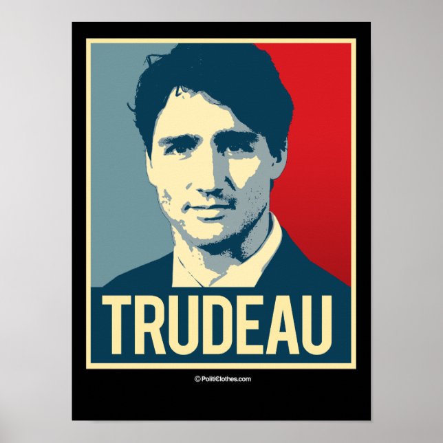 Póster Trudeau (Frente)