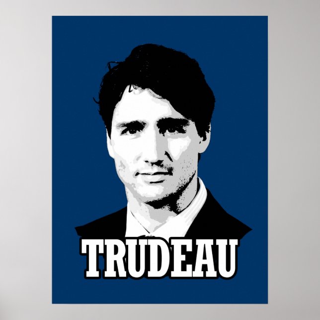 Póster Trudeau (Frente)