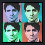 Póster Trudeau Pop Art<br><div class="desc">Trudeau Pop Art Poster and Trudeau Apparel from PolitiClothes.com Your Canadian Hot Spot for Political Clothing and Gifts Browse 1, 000's of Humor Tees and Canadian Political Designs on T-shirts, Bumper Stickers, Hoodies, Buttons, Cards, Mugs, Posters, and More!. FOLLOW US ONLINE: SHOP: http://www.Politiclothes.com FACEBOOK: http://www.facebook.com/politiclothes TWITTER: http://www.twitter.com/politiclothes</div>