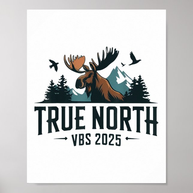 Poster True North Vbs 2025 (Frente)
