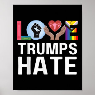 Poster Trumatismo Anti-Trump Livros Banidos Reprodutivos