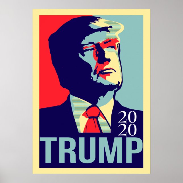 Poster Trump 2020 (Frente)