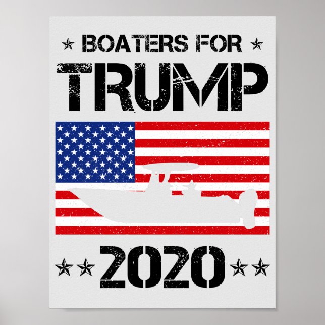 Poster Trump 2020 (Frente)