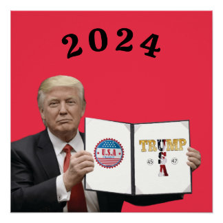 PÓSTER TRUMP 2024