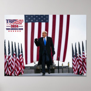 Poster Trump 2024 Devolva a América