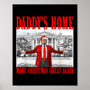 Poster Trump 2024 Leve a América Ck Home Trump 2024