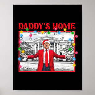 Poster Trump 2024 Leve a América Ck Home Trump Pink