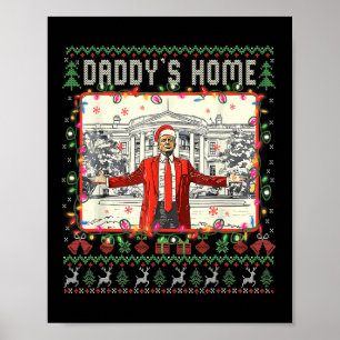 Poster Trump 2024 Leve a América Ck Home Trump Xmas
