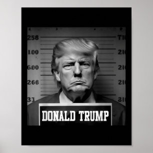 Poster Trump 2024 Mugshot Trump Mug Shot Presidente