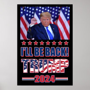 Poster Trump 2024 - Retomar a América
