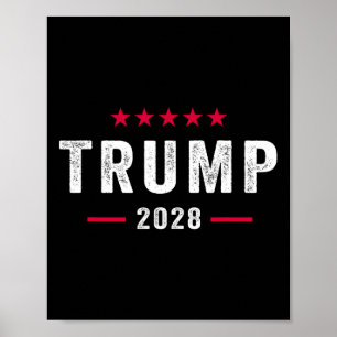 Poster Trump 2028 Shirt Vote Donald Trump 28