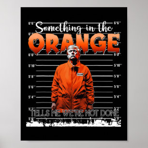 Poster Trump algo no Laranja me diz que não somos D