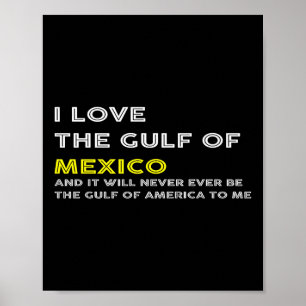 Poster Trump America Golfo do México Presidente Trump Gol