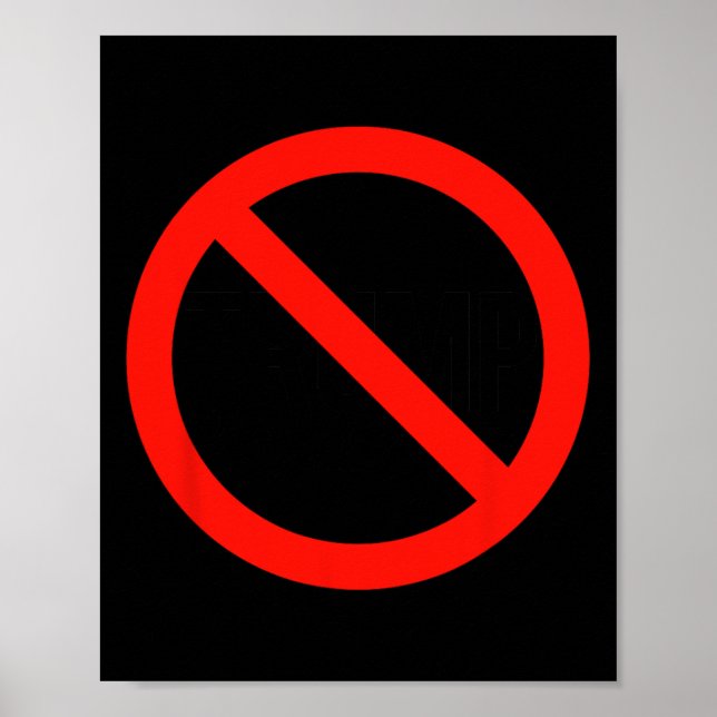 Poster Trump - Anti Trump (Frente)