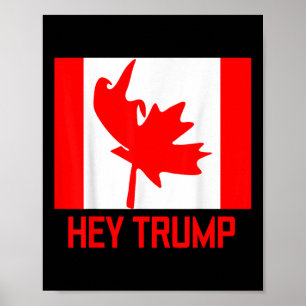 Poster Trump Canada Canadians For Trump Engraçado Design
