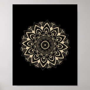 Poster Trump Clic Mandala Estilo 86 47 Resistência Sutil