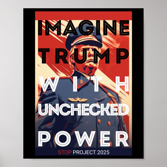 Poster Trump Desmarcado (Frente)