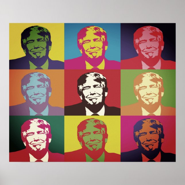 Poster Trump Donald MultiColor (Frente)