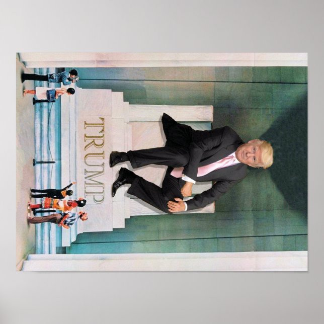 POSTER TRUMP É PRESIDENTE (Frente)