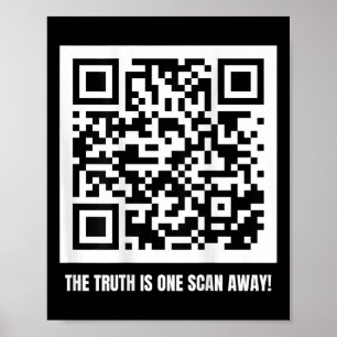 Poster Trump É Seu Presidente - Qr Trump Code