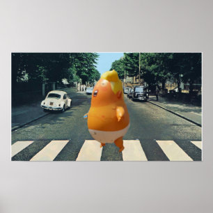 Poster Trump em Londres