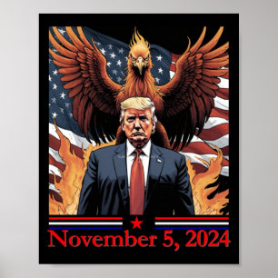 Poster Trump Ganhou A Ascensão Ss Cute Snix Paguda 2025 D