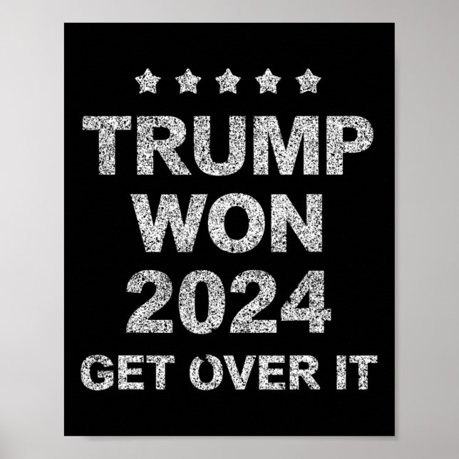 Poster Trump Ganhou Supere Isso 2025 4  (Frente)