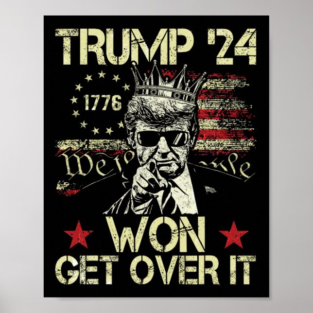 Poster Trump Ganhou Supere Isso 2025 8  (Frente)