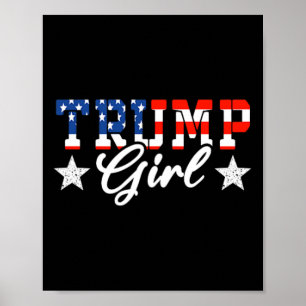 Poster Trump Girl sem desculpas