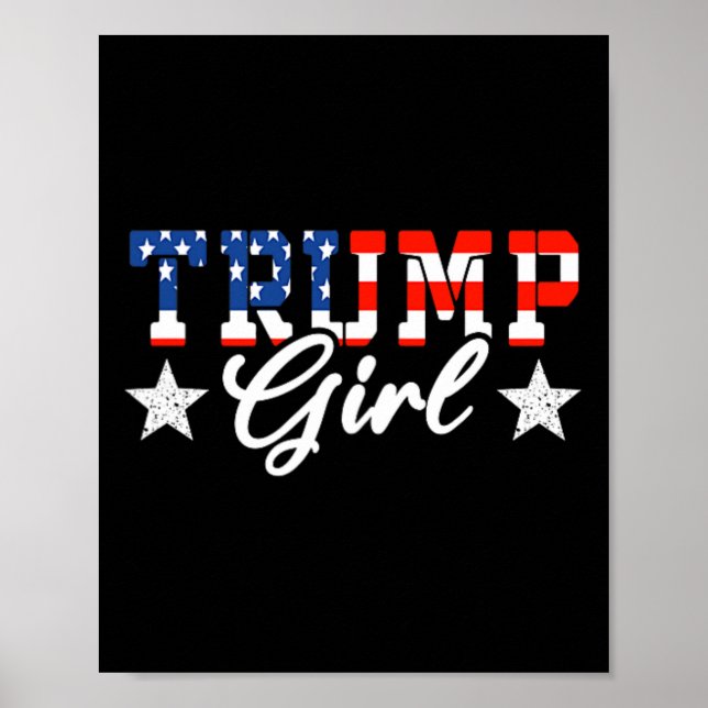 Poster Trump Girl sem desculpas (Frente)