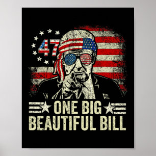 Poster Trump Grande Conta Uma Grande Conta Bonita Diverti