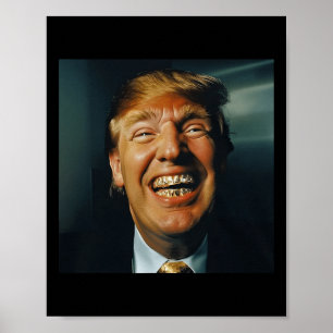 Poster Trump Grillz