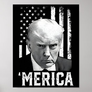 Poster Trump Happy 4 De Julho Trump American Flag Gifs