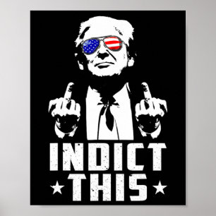 Poster Trump Indiciar Esta Prisão Política Para Republica
