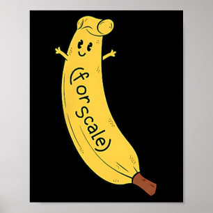 Poster Trump It's Banana (for Scale) Engraçado 1