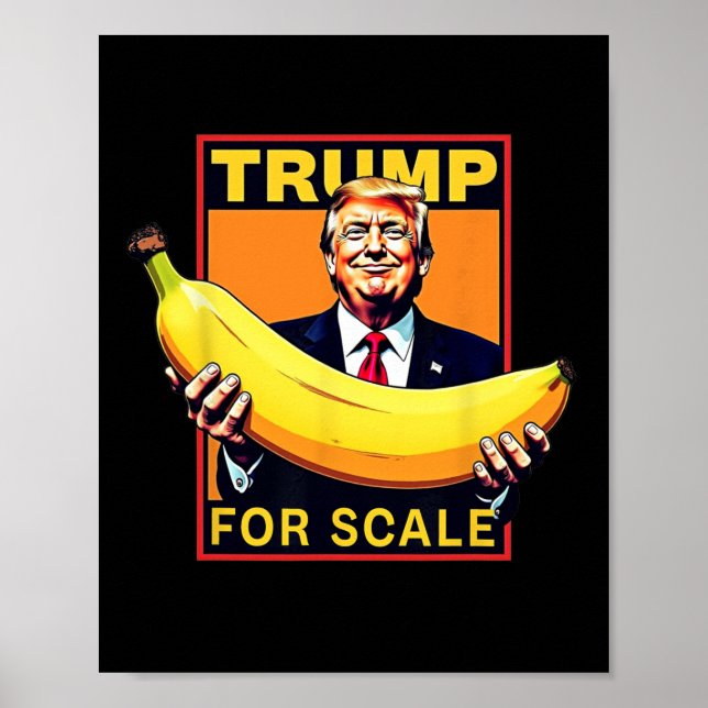 Poster Trump It's Nana (for Scale) Starship Funny (Frente)