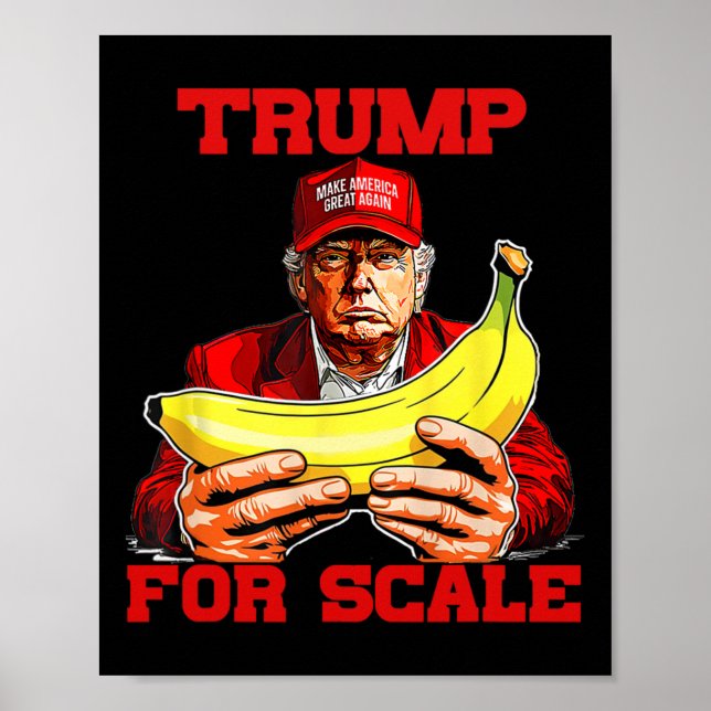 Poster Trump It's Nana (for Scale) Starship Funny 2 (Frente)