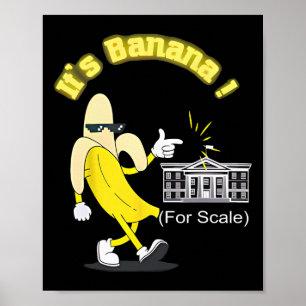 Poster Trump It's Nana (for Scale) Starship Funny Trump P