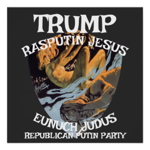 Póster Trump Kaiser Bill Ditador Alemão Fascista Czar