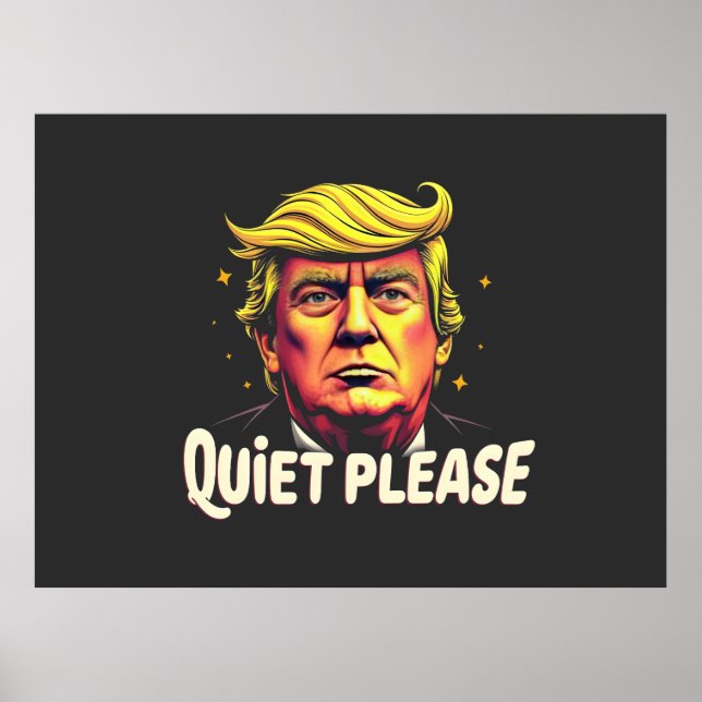Poster Trump Kamala Presidente Debate (Frente)