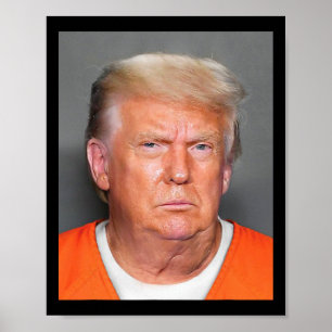 Poster Trump Mug Shot 1