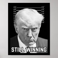 Trump Mug Shot - Camisa Ainda vencedora