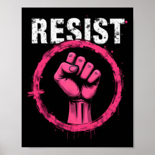 Poster Trump Não Meu Presidente Resistiu Ao Primeiro