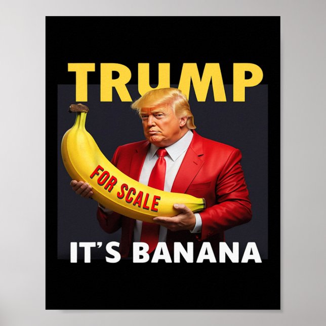 Poster Trump Para Escala Bynana (Frente)