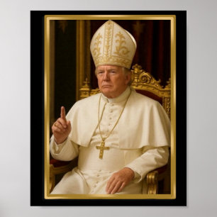 Poster Trump Para Pope T Shirt Presidente Trump Camisetas