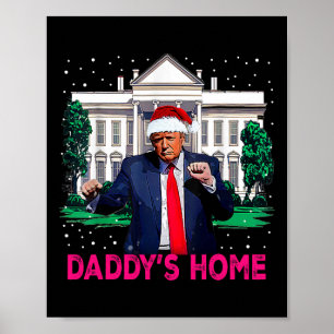 Poster Trump Pink 2024 Leve o Pai americano Ck para casa 