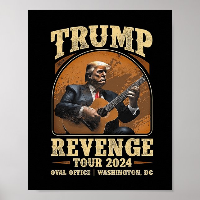 Poster Trump Revenge Tour 2024 (Frente)
