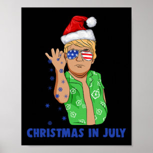 Poster Trump Santa Claus Salgado Natal Em Julho Gif Engra