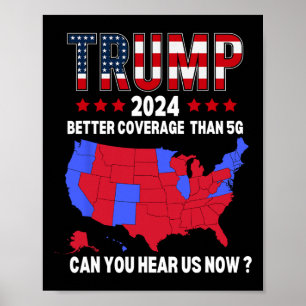 Poster Trump Tem Cobertura Melhor Que o Mapa Eleitoral 5g