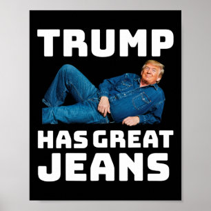 Poster Trump Tem Ótimas Calças Meme Engraçado 2